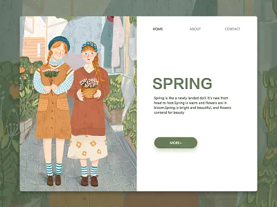 spring illustrations