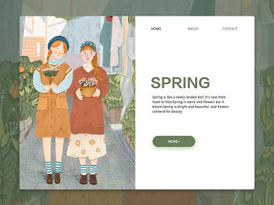 spring illustrations