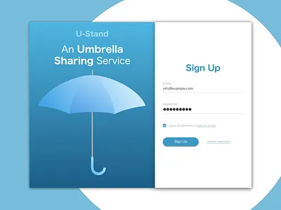 Daily UI #001 Sign Up dailyui dailyui 001 design flat sign up ui