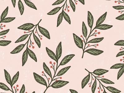 #DrawYourJolly Day 2 christmas design drawing holiday holly illustration illustration challenge illustration design pattern winter