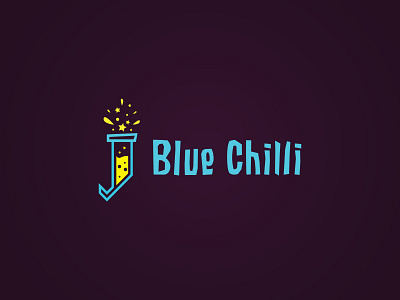 Blue Chilli - Interactive Agency Logo agency blue chili chilli corporate corporate identity creative creative agency creativity design explosion interactive lab laboratory logo orange pepper star star logo vector