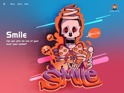 Smile design draw drawing graffiti illustration illustrations smile ux