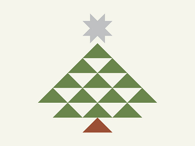 Christmas Tree christmas christmas tree design holiday icon illustration star tree