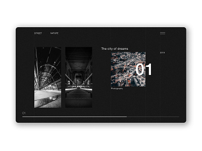 Simplistic UI branding city contrast landing page minimal photo photo book simple street art trend trending trendy ui ui ux design uidesign urban ux ux ui visual visual art