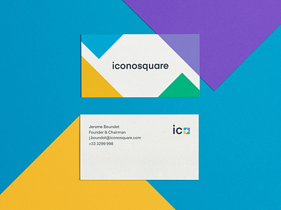 Ico - Business Cards Version 01 brand design branding business cards color scheme concept dashboard design logo logotype mockups products stationary ui ux website