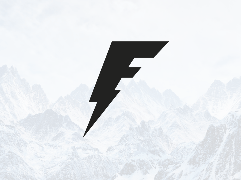 Fanbase black black and white clean consultr design digital agency illustration logo typography