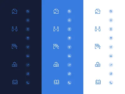 2px and/or 1.5px Icons ¯\_(ツ)_/¯ branding branding agency community solar focuslab icon icon set iconography solar stroke uidesign