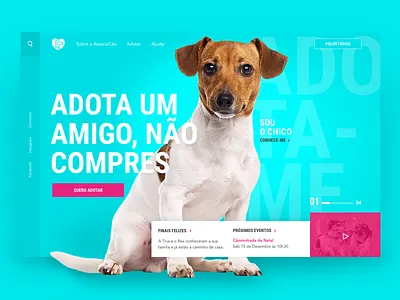 Animal Protection Organization concept adoption animal cat dog organization protection volunteering website