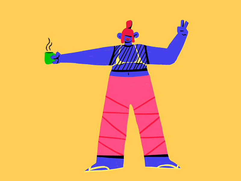 Nothing Like Coffee character art character creation characterdesign coffee illlustration morning