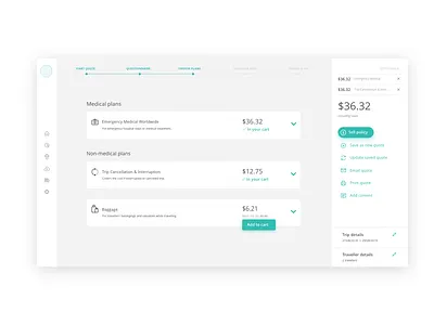 Insurance Quote cart insurance quote sidebar