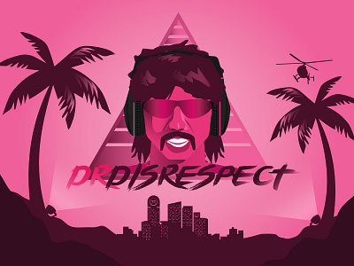 DrDisRespect Fan Art art branding design esports esports logo gaming icon illustration inspire logo photoshop social social media team logo twitch twitch.tv typography vector