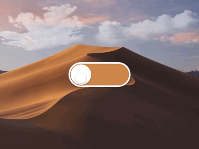 Mojave Mode Toggle Switch adobe xd ios macos mojave switch toggle