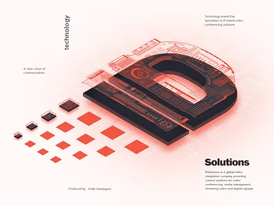 IDSolutions illustration service solutions technology ui video web