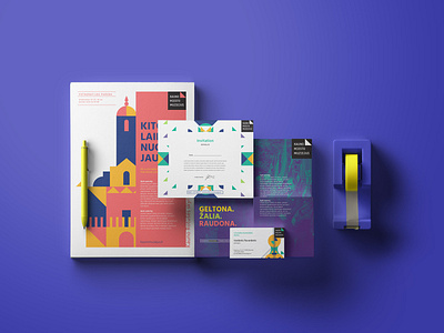 Kaunas City Museum dynamic brand Identity. brand brand identity city museum culture duotone identity ivitation kaunas castle kaunas hall kauno pilis kauno rotuse logo museum branding museum logo stationery stationery design