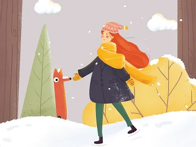 winter illustration