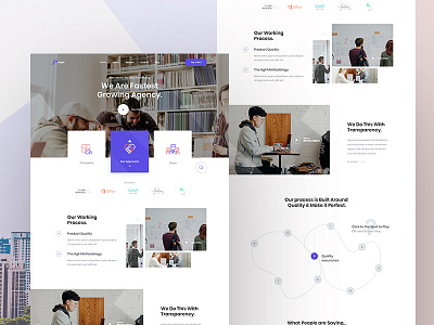 Creative agency #About us Exploration V3 aboutus agency clean concept creative agency exploration fluent design grid interface landing page minimal trending typography ui template uidesign userinterface ux design visual web