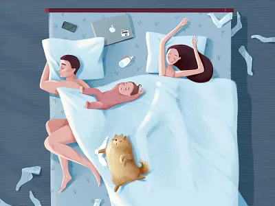 morning charachter design characterdesign illustration