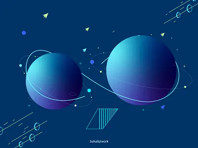 The future of DevOps adobe illustration design gradient graphicdesign illustration illustrator vectorart visual art