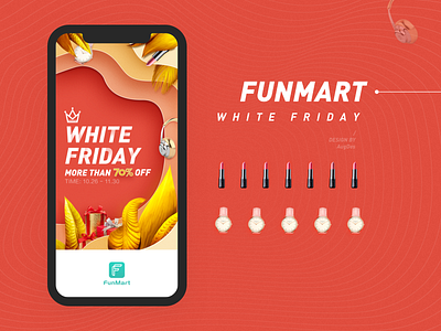 white Friday design ui 设计