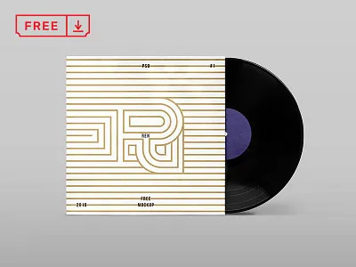 Vinyl Cover Mockup branding bundle cover design download font icon identity logo logotype mockup print psd stationery template typography vinyl