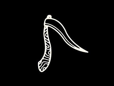 Scythe branding design flat illustration logo minimal scythe vector