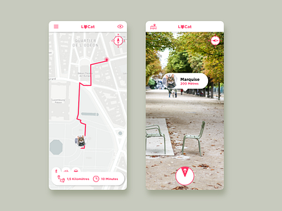 Daily Ui #020 : Location Tracker adobe adobexd app cat daily ui dailychallenge dailyui design design app location tracker ui uidesign uxdesign