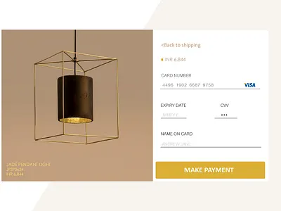 Credit card checkout credit card checkout daily 100 challenge dailyui002 uidesign ux design