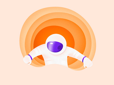 Spaceman From Mars brush color design digital drawing gradient graphic illustrator mars photoshop planet shadow space spaceman texture vector view