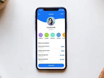 App ideas app app concept blue dashboard design ideas interface iphonex mobile mobile app design profile uidesign user center design