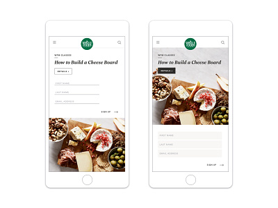 Daily UI 001 - Sign Up for an Event daily ui sign up whole foods whole foods market