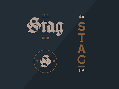 Pub branding brand package branding design identity lettering logo logo design logo designer logotype logotype designer pub restaurant type type lockup typography