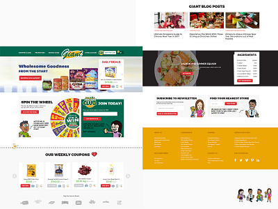 Another 'Sample' Web Mock ecommence onepager retailer ui ux we design