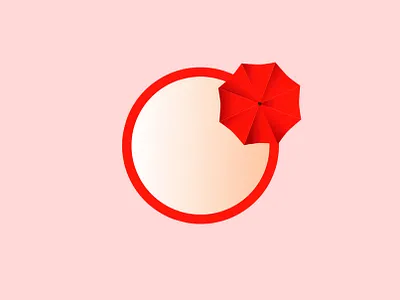 Cocktail branding design icon illustration vector