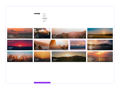 Daily Ui Day 44 Favorites daily ui design digital design favorites sunrise ui ux