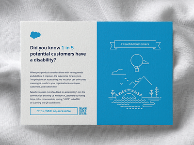 Flyer card dreamforce flyer print salesforce