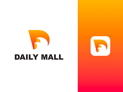 Daily Mall Logo2 design icon illustration illustration design illustrations logo shopping