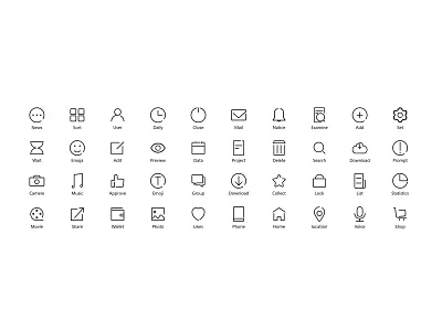 Linear Icons icon ui 线性 设计