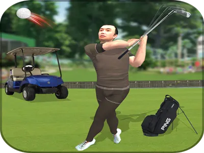 Golf Club Master android championship club drive fascinated game golf golfball golfcart master mud river scoreboard smash tournament