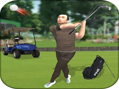 Golf Club Master android championship club drive fascinated game golf golfball golfcart master mud river scoreboard smash tournament