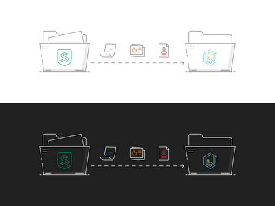 Migration Icon design icon illustration ui