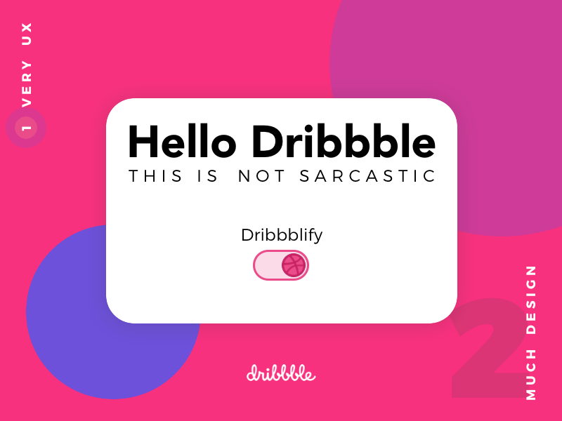 Dribbble All The Things! 1st shot design dribbble dribbble debut dribbblify first first design firstshot gif gif animation interaction ixd material design modal ui ux wireframes