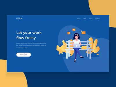 Web illustrations design illustration ui