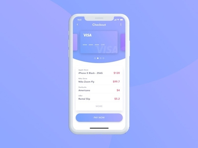 Credit card checkout dailyui dailyui002 design ui uidesign