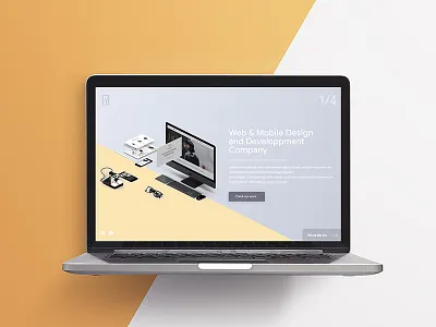 Landing page concept design landing page ui