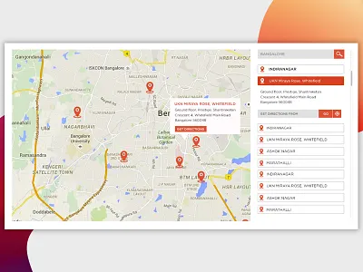 Location Page 🌽 app design ecommerce food food and drink interface prototypes ui website wireframing