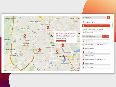 Location Page 🌽 app design ecommerce food food and drink interface prototypes ui website wireframing