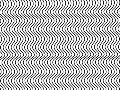 Waves optical illusion waves