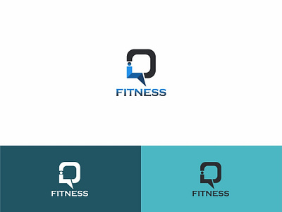 IQ FITNESS 2 art brand branding branding design creative logo flat design graphic design logo logo design logo designer logo mark logo type logos unique logo vector