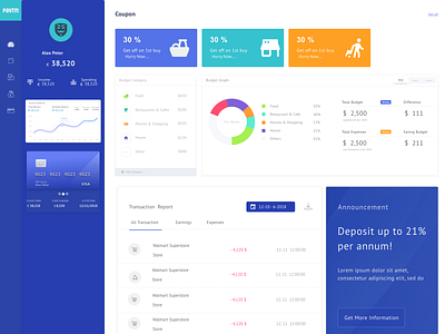 Dashboard dashboad design ui