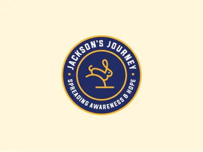 Jackson's Journey cancer ribbon jackrabbit pediatric cancer rabbit rabbits
